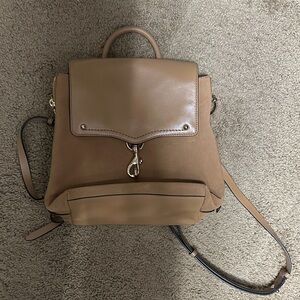 Rebecca Minkoff Brown Leather Backpack